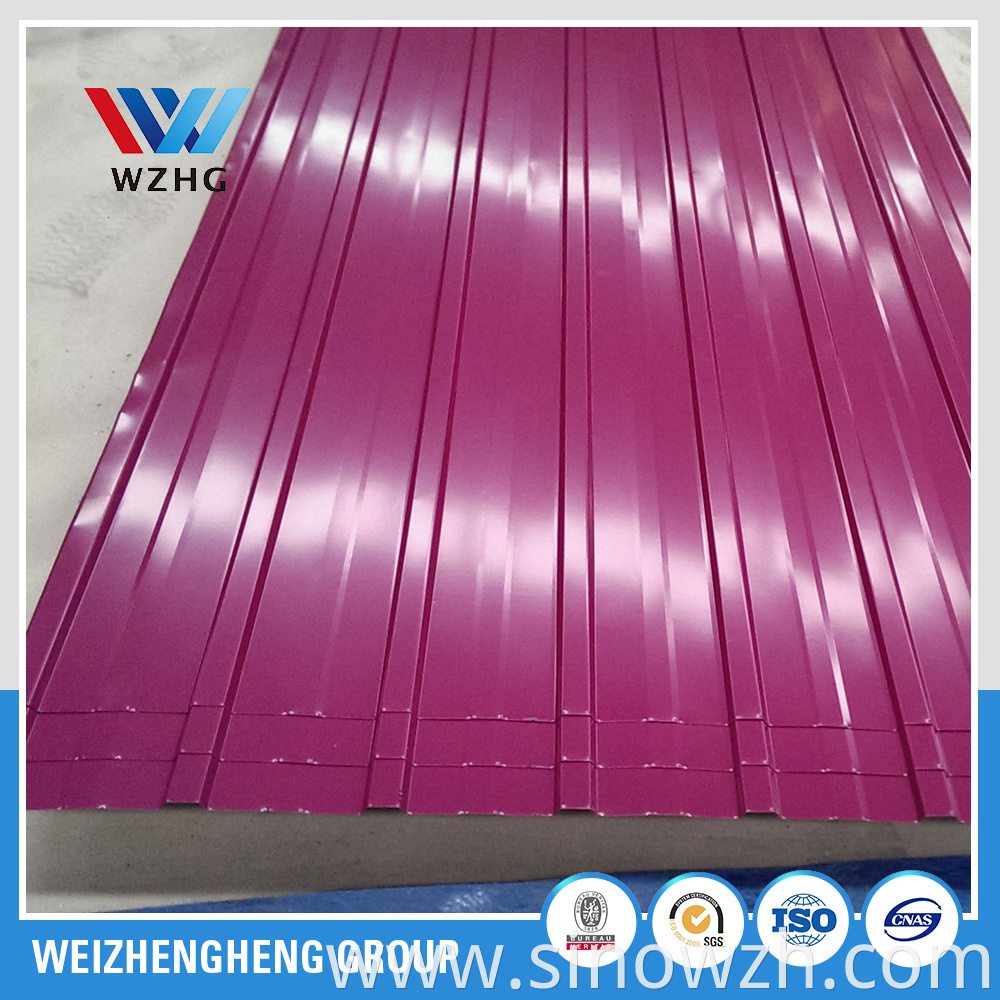 wine red steel sheet